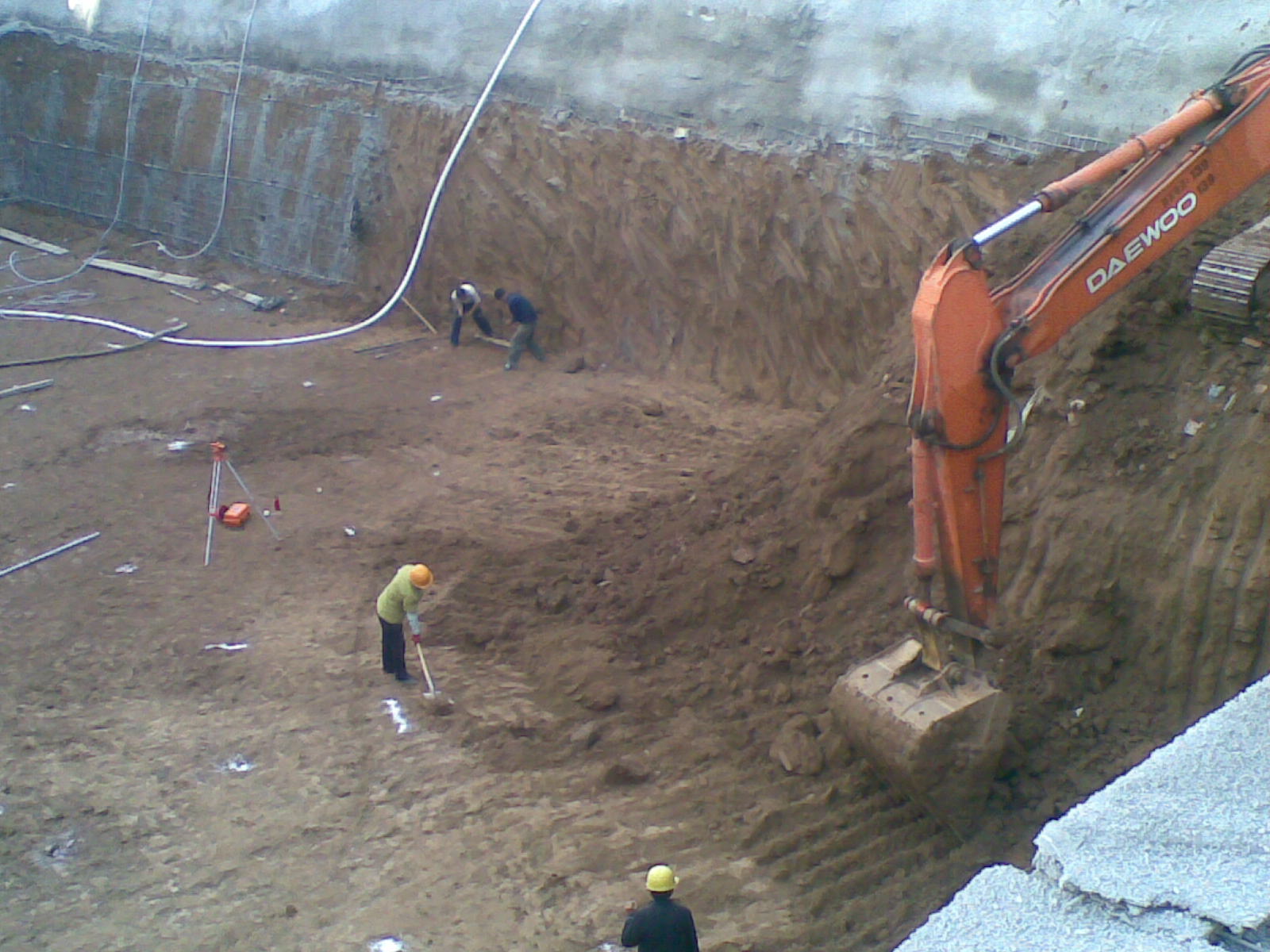 土方开挖