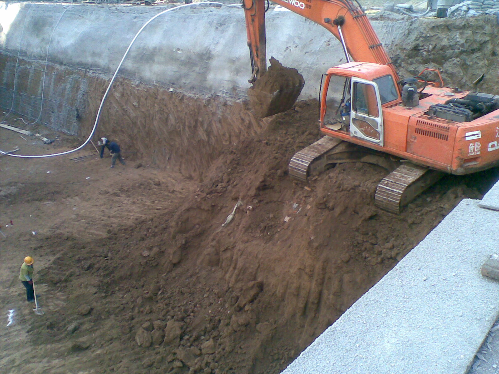 土方开挖